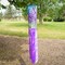 In the Breeze 5211 — Lavender 40-inch Inspiration Windsock — Colorful Hanging Garden Décor with Embroidered Details